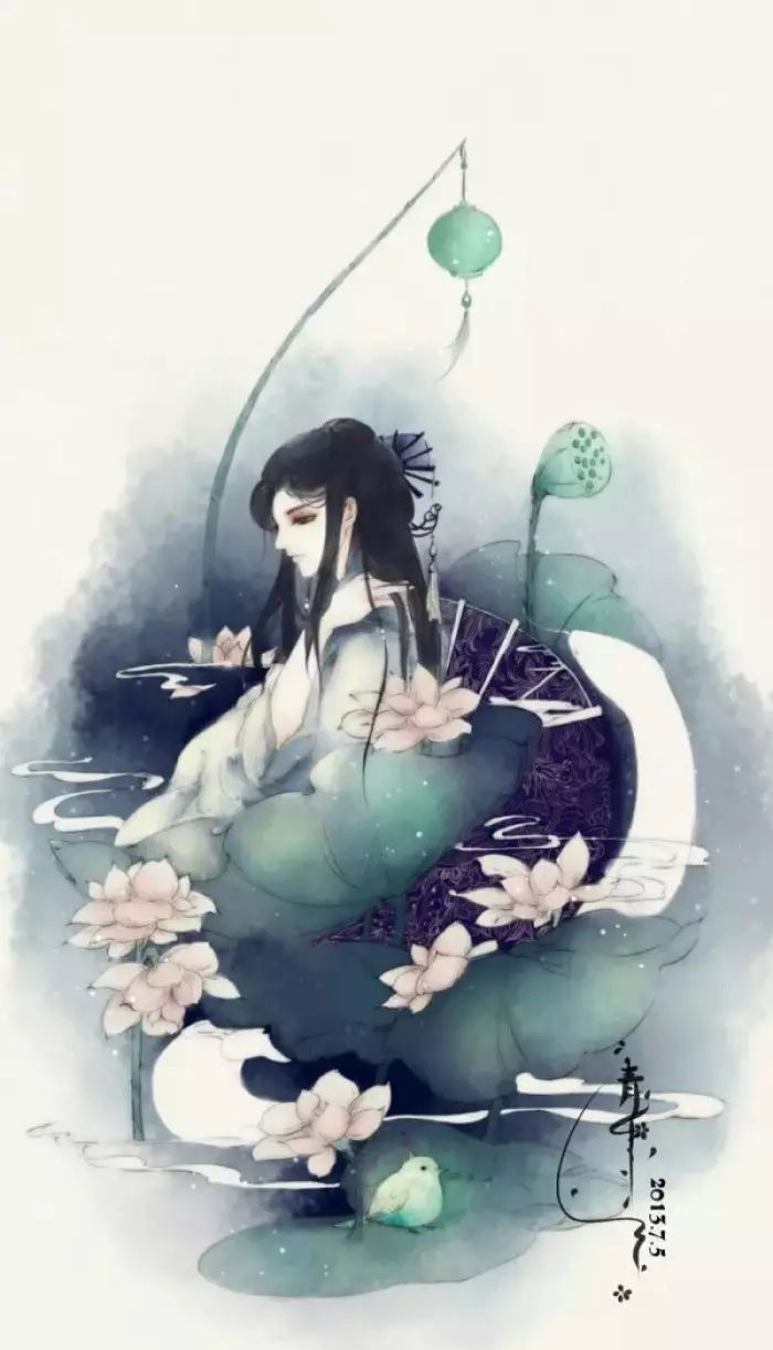 24款唯美古風(fēng)圖片：一點(diǎn)一橫皆為畫