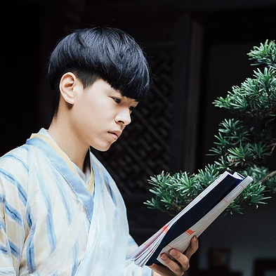 文藝書生男生頭像，唯美古風(fēng)真人頭像