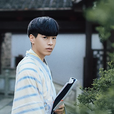 文藝書生男生頭像，唯美古風(fēng)真人頭像