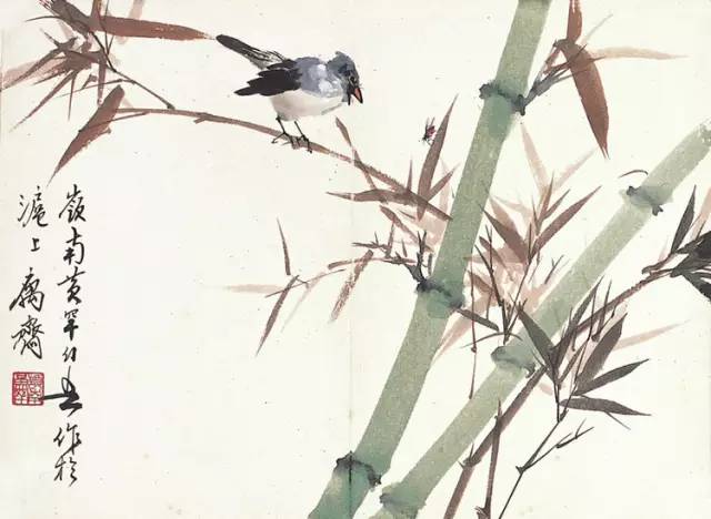 中國國畫藝術：絕美花鳥國畫圖片