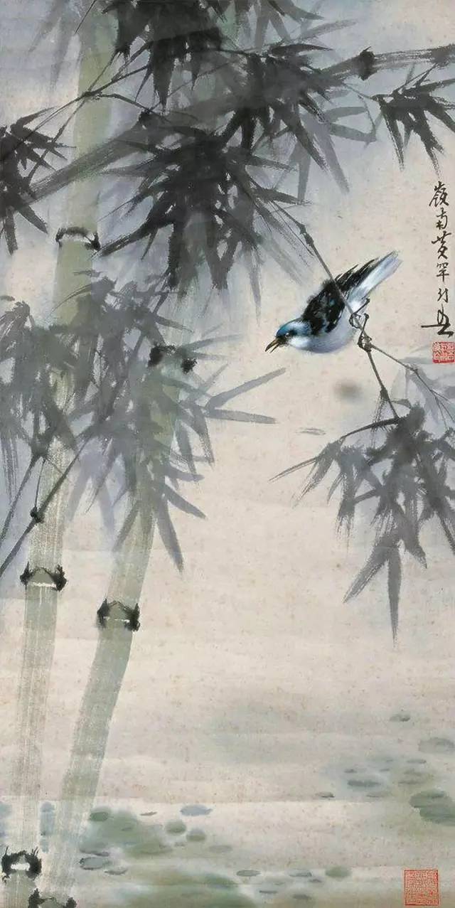中國(guó)國(guó)畫藝術(shù)：絕美花鳥國(guó)畫圖片