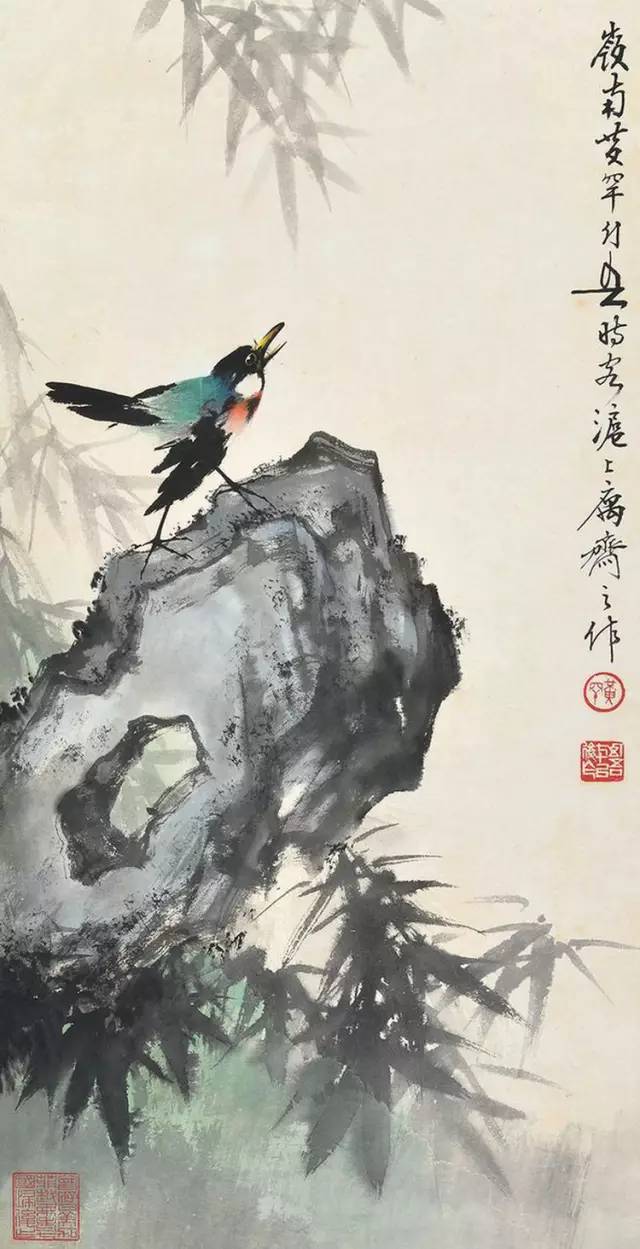 中國(guó)國(guó)畫(huà)藝術(shù)：絕美花鳥(niǎo)國(guó)畫(huà)圖片