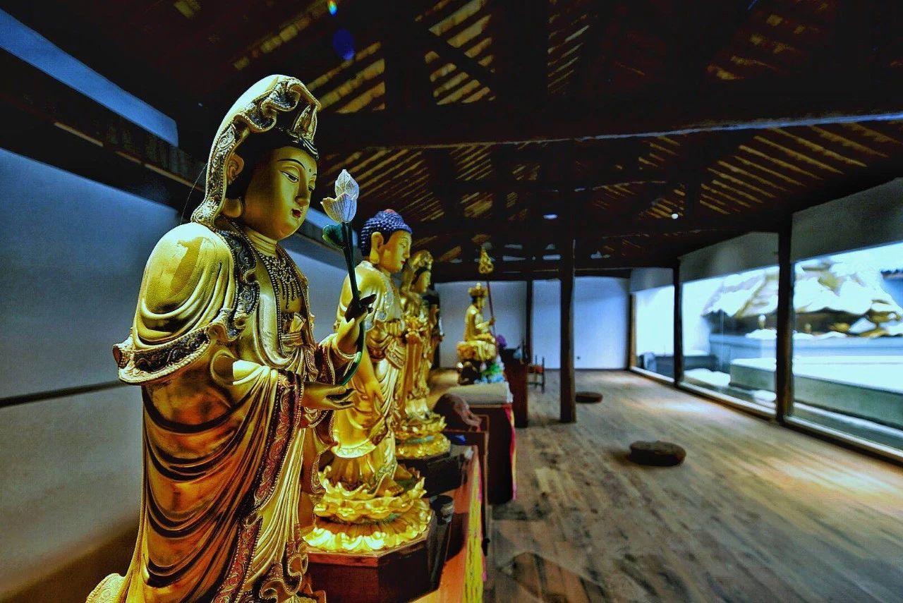 杭州·化城壹處，坐落在化城寺的佛元素里