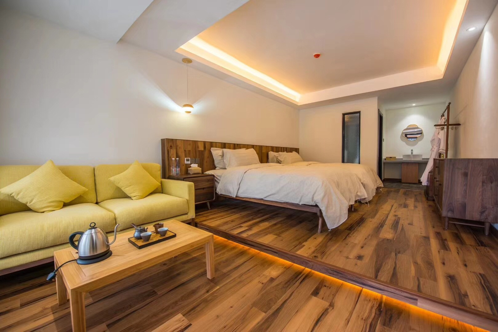 杭州·化城壹處，坐落在化城寺的佛元素里