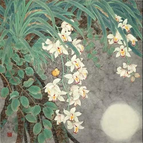 中國(guó)畫欣賞：驚艷唯美蘭花圖