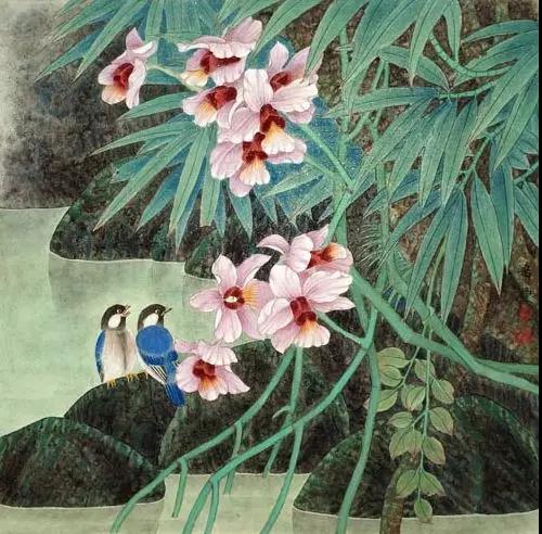 中國(guó)畫(huà)欣賞：驚艷唯美蘭花圖