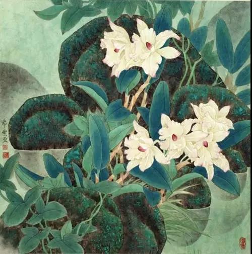 中國(guó)畫(huà)欣賞：驚艷唯美蘭花圖