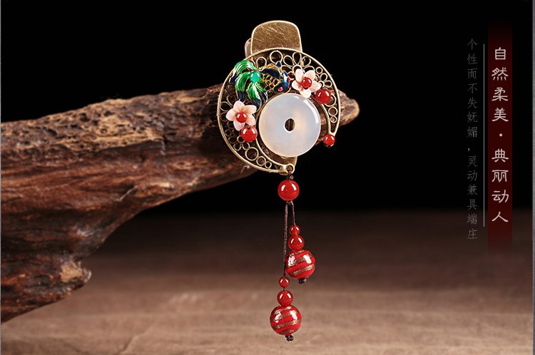 憶華春發(fā)夾:古典家佳樂文學發(fā)夾頭飾