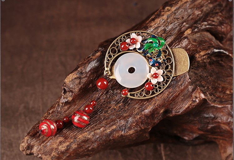 憶華春發(fā)夾:古典家佳樂文學發(fā)夾頭飾