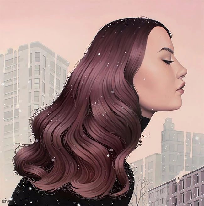 肖像插畫遇上植物花卉，碰撞出不一樣的火花！