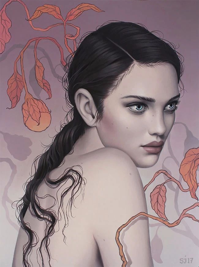 肖像插畫遇上植物花卉，碰撞出不一樣的火花！