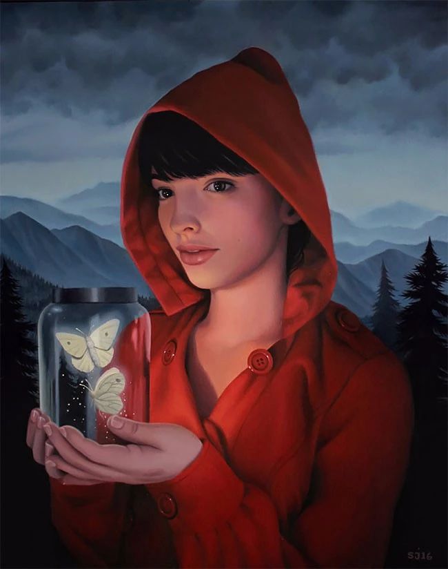 肖像插畫遇上植物花卉，碰撞出不一樣的火花！