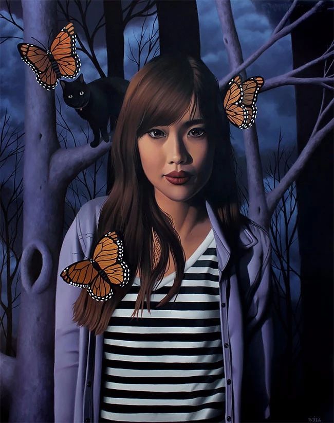 肖像插畫遇上植物花卉，碰撞出不一樣的火花！