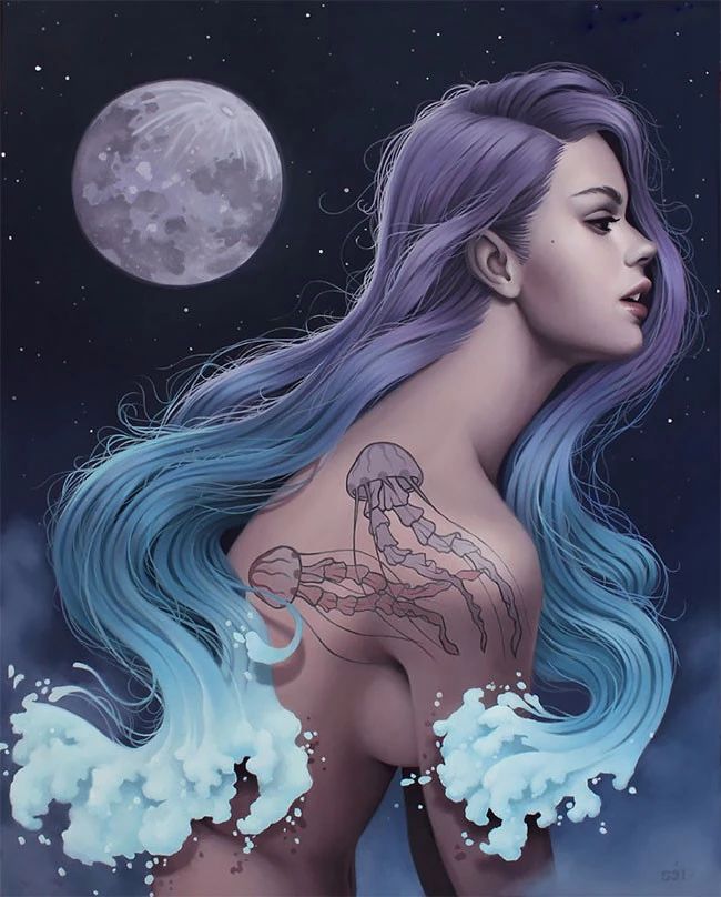 肖像插畫遇上植物花卉，碰撞出不一樣的火花！