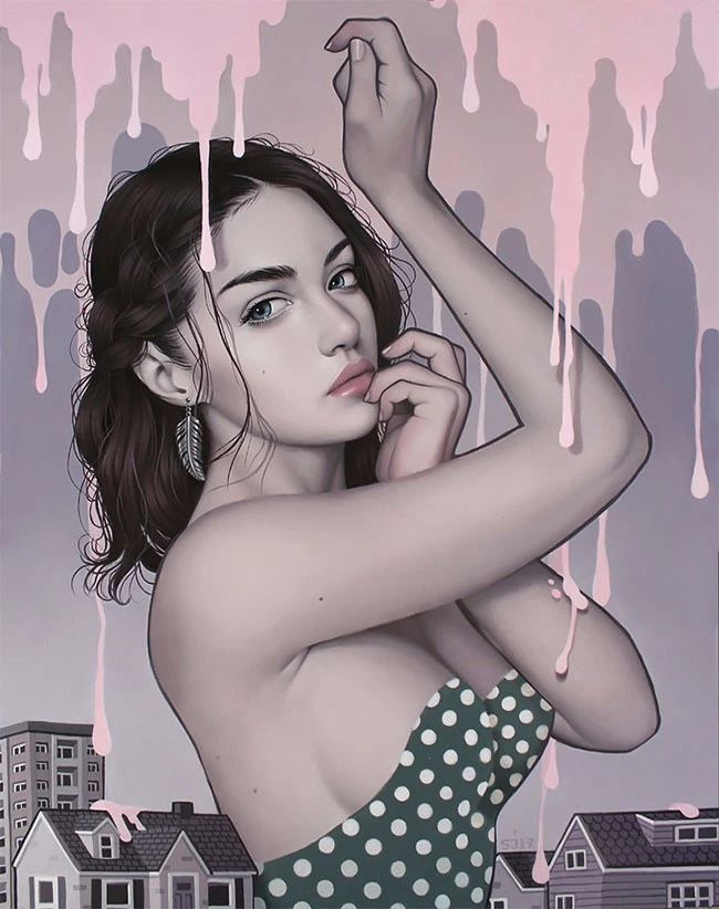 肖像插畫遇上植物花卉，碰撞出不一樣的火花！