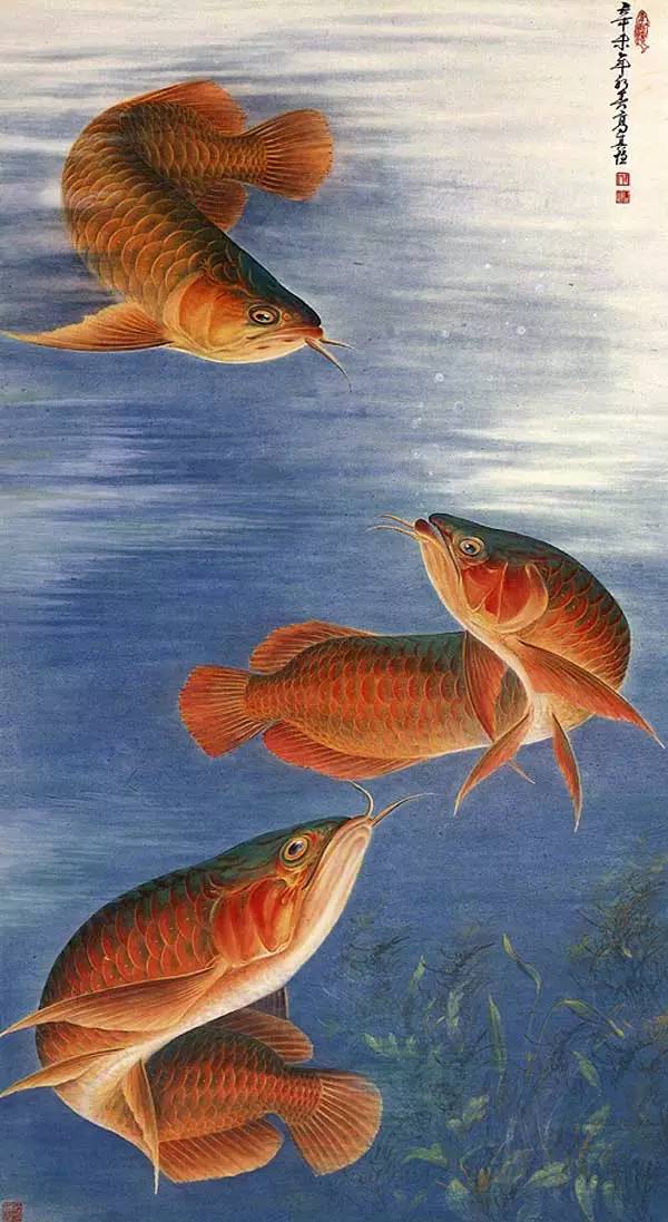 超逼真的詩(shī)意國(guó)畫(huà)魚(yú)：令人驚嘆的如魚(yú)得水