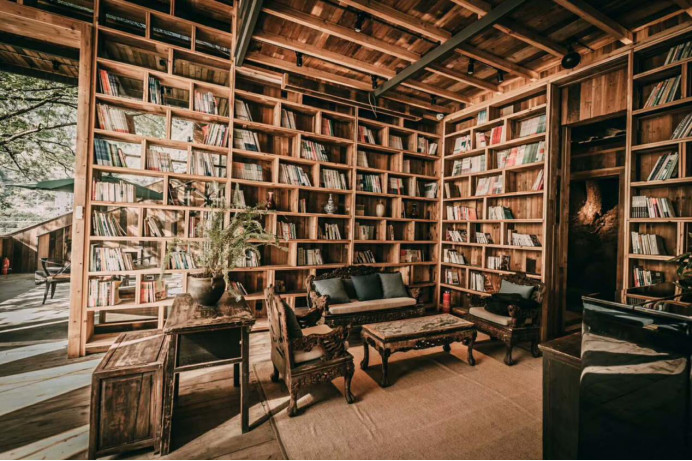 青田坐忘閣·藏書閣民宿，找回初心尋找回家的路