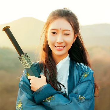 花開半夏女生頭像，唯美古風(fēng)真人頭像