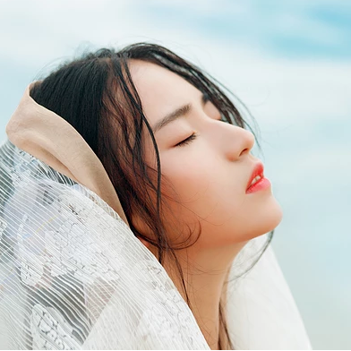 輕舞霓海神之女頭像，唯美古風(fēng)真人頭像