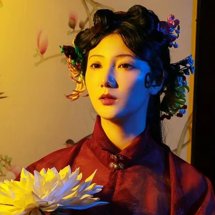 典雅梅花女生頭像，唯美古風(fēng)真人頭像