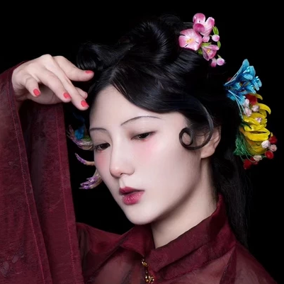 典雅梅花女生頭像，唯美古風(fēng)真人頭像