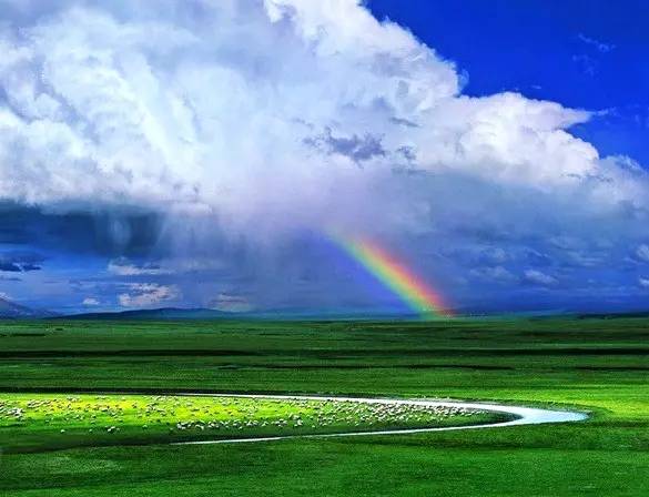 如詩如畫的草原意境，唯美風景圖片！