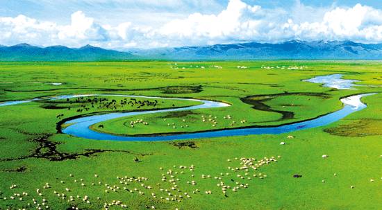 如詩如畫的草原意境，唯美風景圖片！