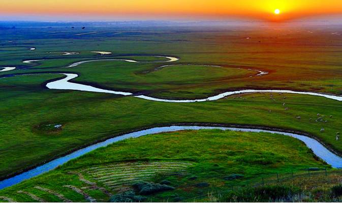 如詩如畫的草原意境，唯美風景圖片！