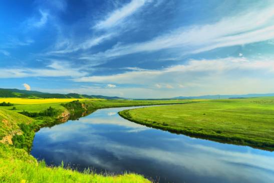 如詩如畫的草原意境，唯美風景圖片！