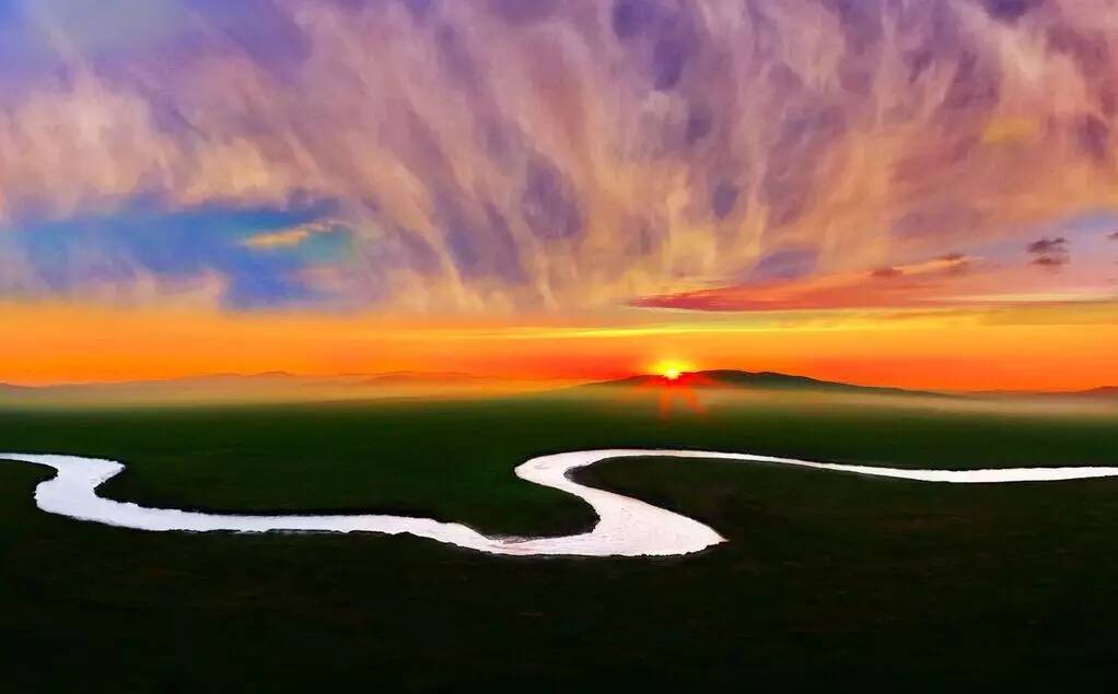 如詩如畫的草原意境，唯美風(fēng)景圖片！