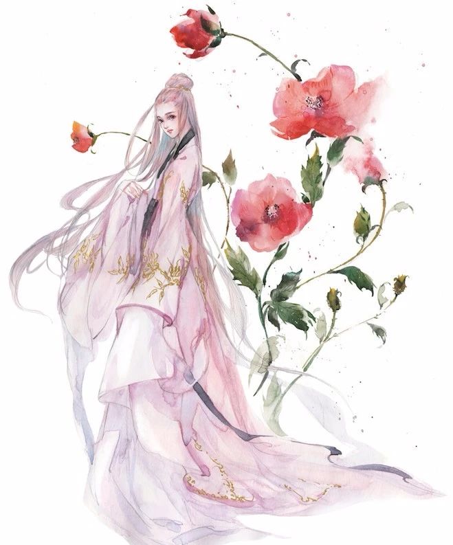 驚艷水彩插畫(huà)之美，獨(dú)特畫(huà)風(fēng)不一樣的美