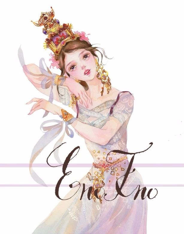 驚艷水彩插畫之美，獨(dú)特畫風(fēng)不一樣的美