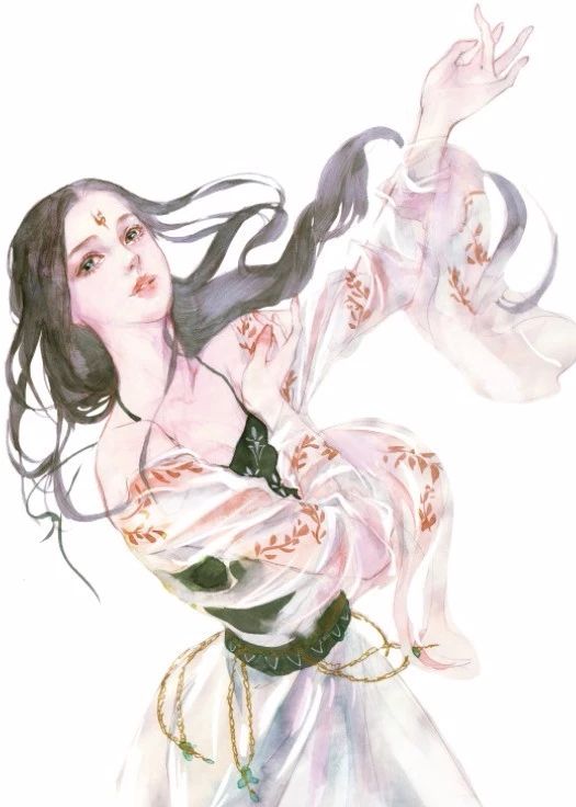 驚艷水彩插畫之美，獨(dú)特畫風(fēng)不一樣的美