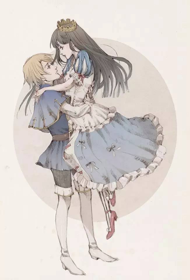 暖色調(diào)手繪插畫，給一種人淡淡的插畫美!