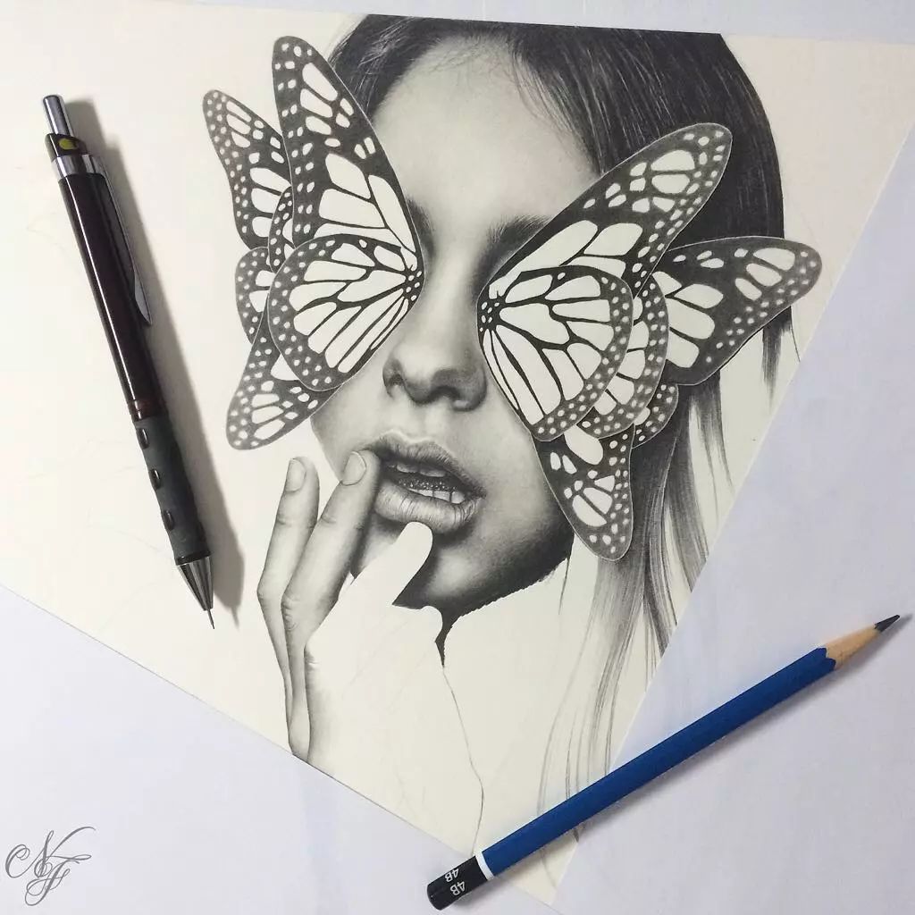 一組令人驚嘆的精致細(xì)膩手繪插畫