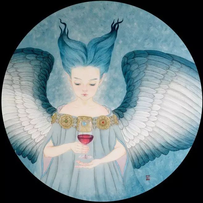 古風(fēng)詩意手繪插畫：一場(chǎng)風(fēng)花雪月任飄搖美！