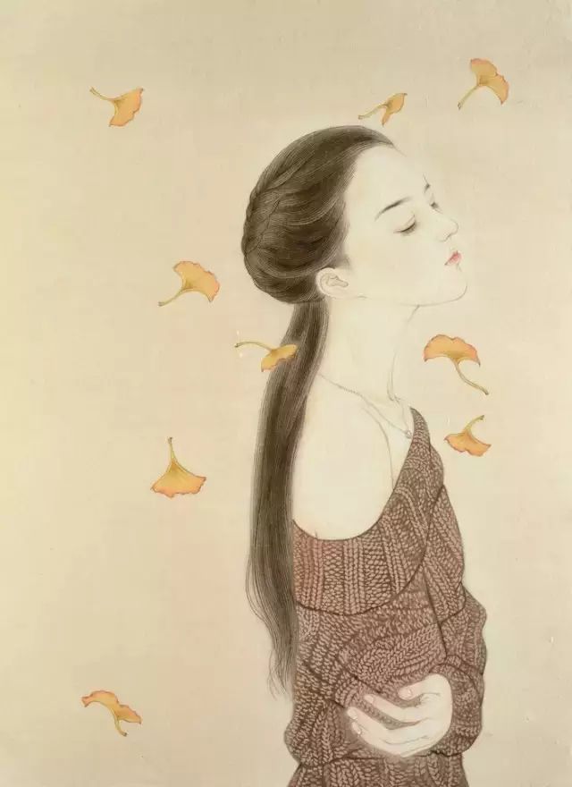 古風(fēng)詩意手繪插畫：一場風(fēng)花雪月任飄搖美！