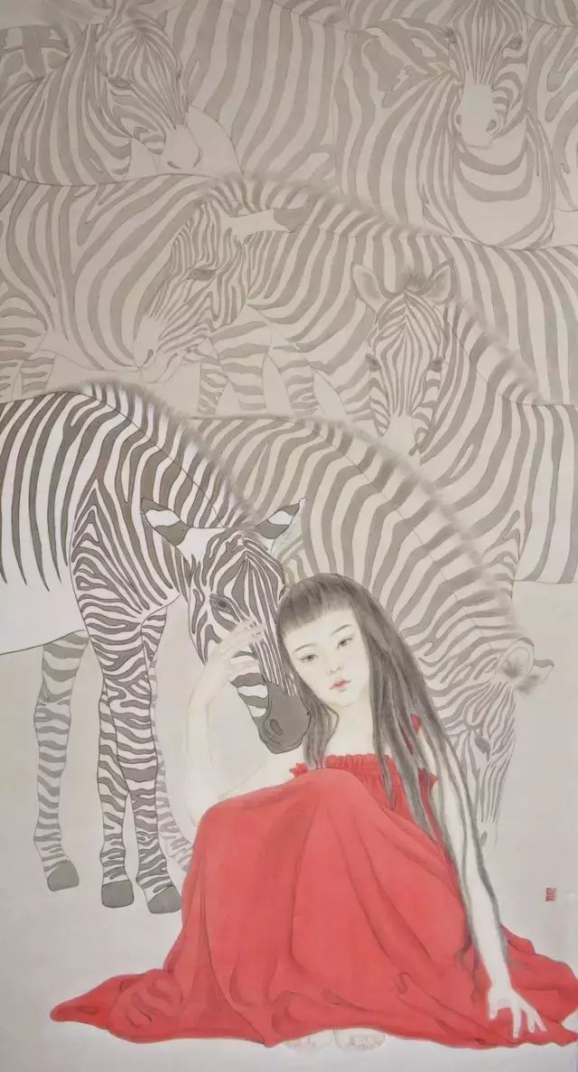 古風(fēng)詩意手繪插畫：一場風(fēng)花雪月任飄搖美！