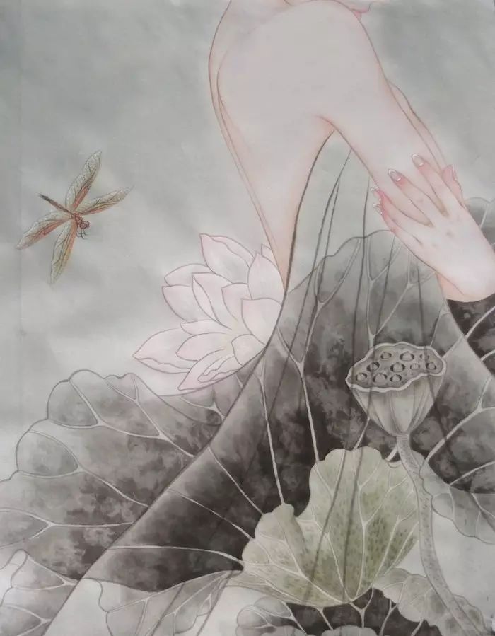 古風(fēng)詩意手繪插畫：一場風(fēng)花雪月任飄搖美！