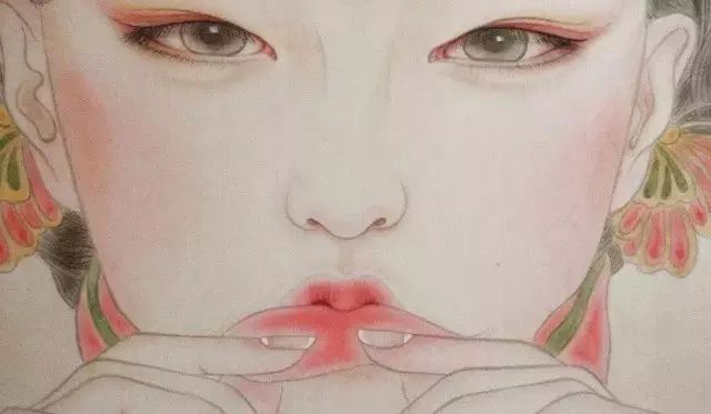 古風(fēng)詩(shī)意手繪插畫(huà)：一場(chǎng)風(fēng)花雪月任飄搖美！