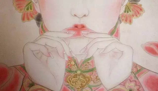 古風(fēng)詩(shī)意手繪插畫(huà)：一場(chǎng)風(fēng)花雪月任飄搖美！