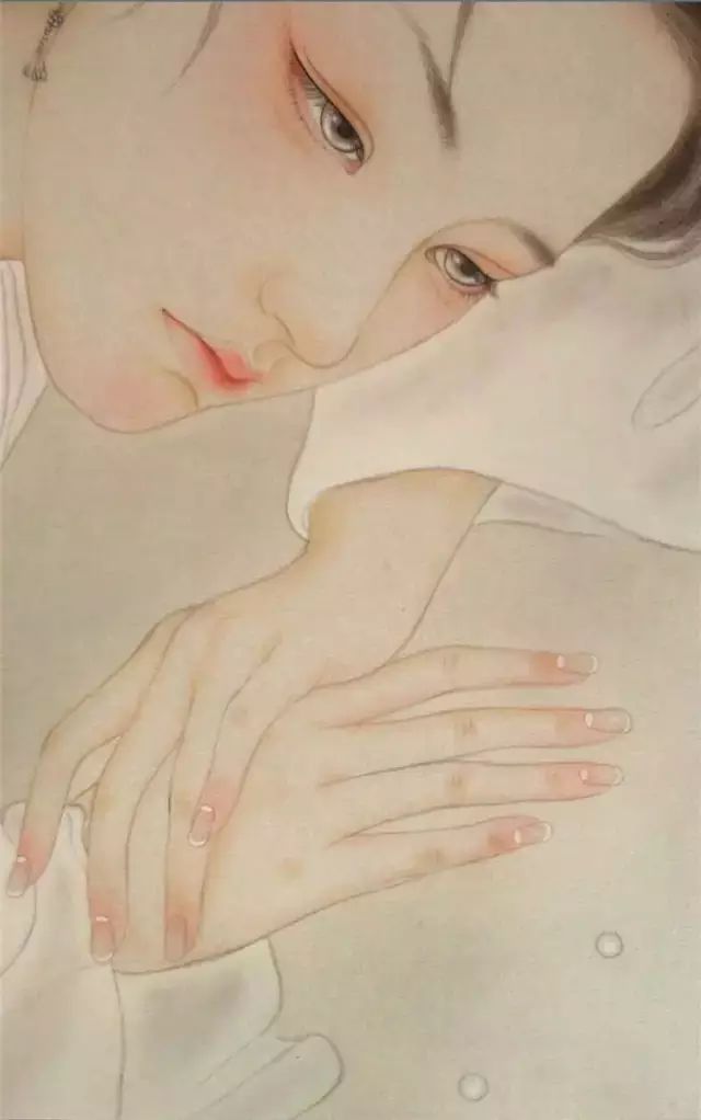 古風(fēng)詩(shī)意手繪插畫(huà)：一場(chǎng)風(fēng)花雪月任飄搖美！