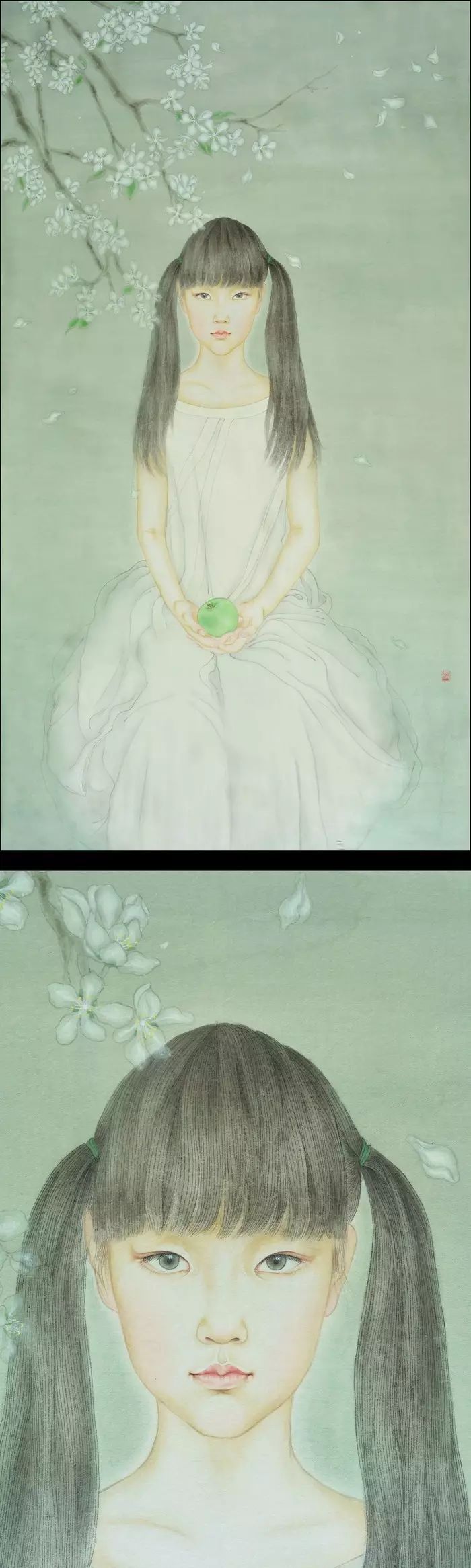 古風(fēng)詩意手繪插畫：一場風(fēng)花雪月任飄搖美！