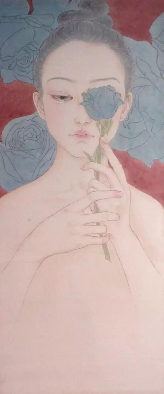 古風(fēng)詩意手繪插畫：一場(chǎng)風(fēng)花雪月任飄搖美！