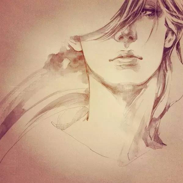 50幅人物速寫(xiě)手繪插畫(huà)：感受時(shí)尚奇妙意境