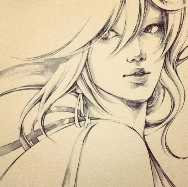 50幅人物速寫(xiě)手繪插畫(huà)：感受時(shí)尚奇妙意境