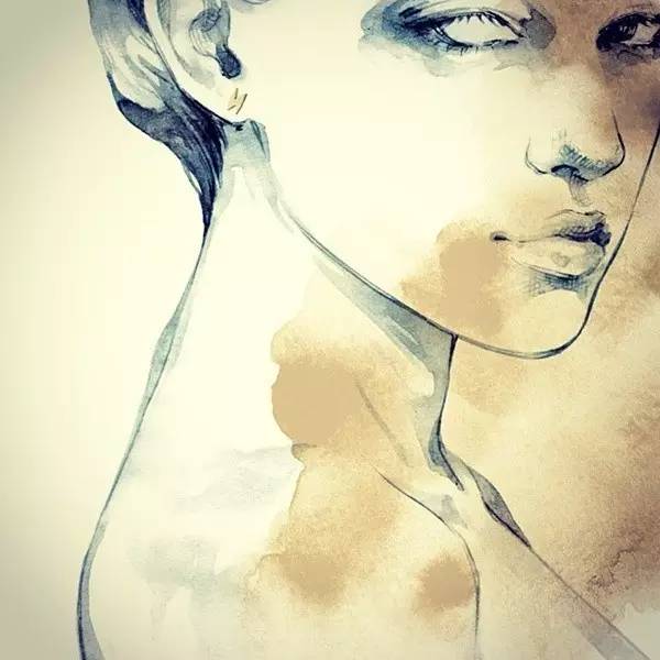 50幅人物速寫手繪插畫：感受時(shí)尚奇妙意境