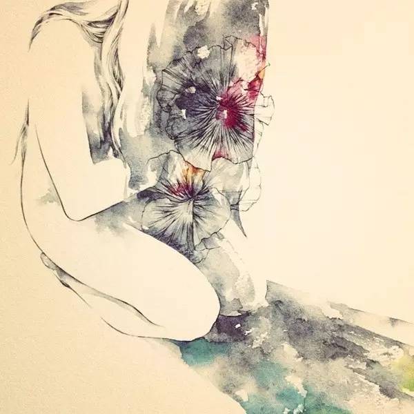 50幅人物速寫手繪插畫：感受時(shí)尚奇妙意境