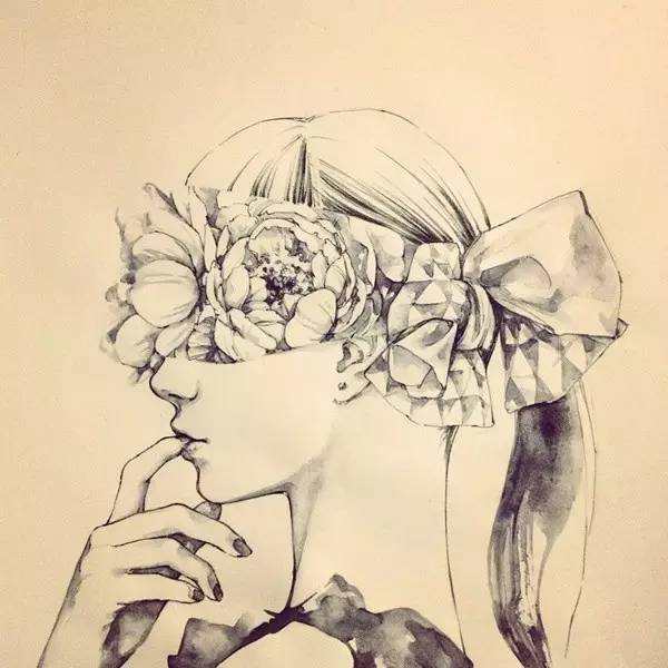 50幅人物速寫(xiě)手繪插畫(huà)：感受時(shí)尚奇妙意境