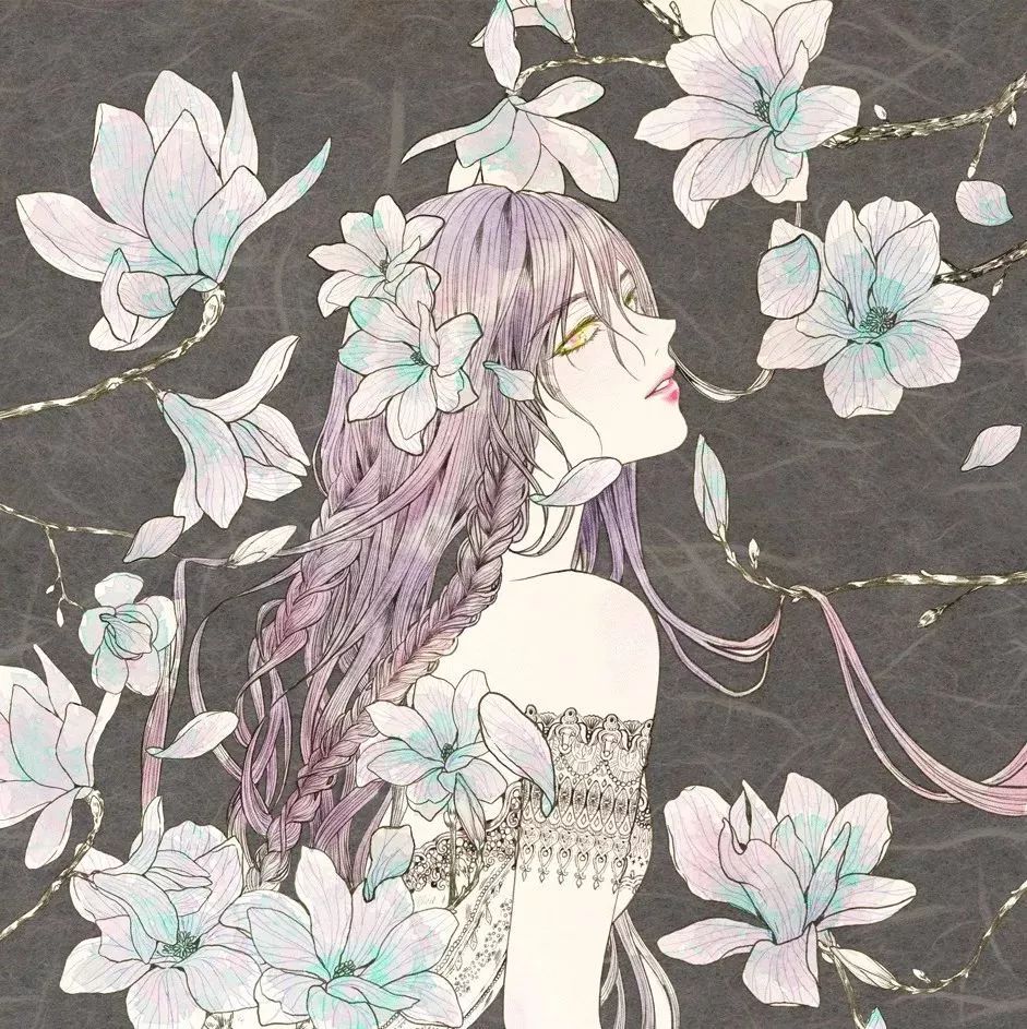 好美的水彩插畫，夢幻奇妙的插畫設(shè)計(jì)